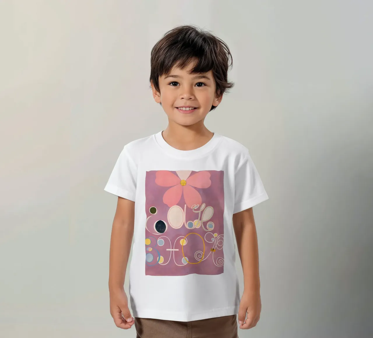 Hilma af Klint I dieci più grandi n. 5 L'età adulta Abstract t-shirt bambini da homdeco