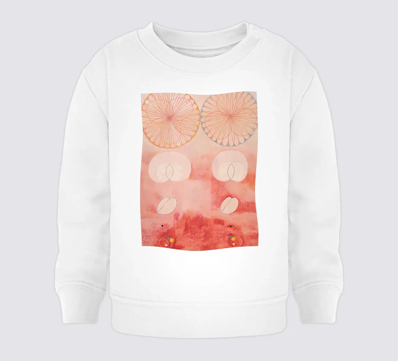 Hilma af Klint I dieci più grandi n. 9 Astratto sulla vecchiaia felpa neonato da homdeco