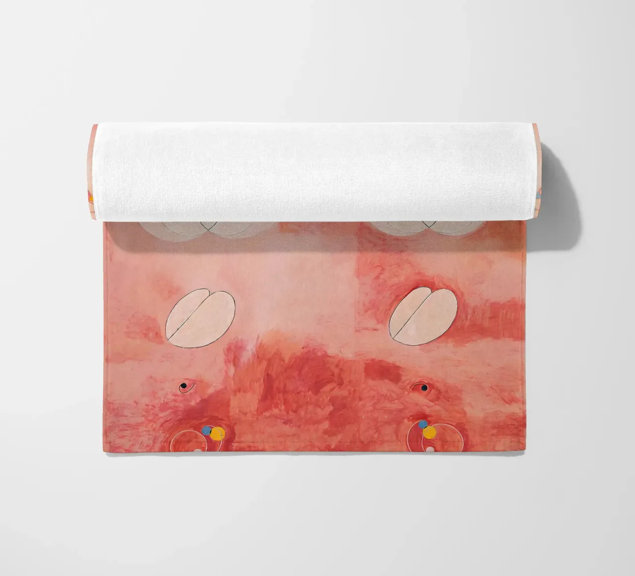 Hilma af Klint I dieci più grandi n. 9 Astratto sulla vecchiaia telo mare da homdeco