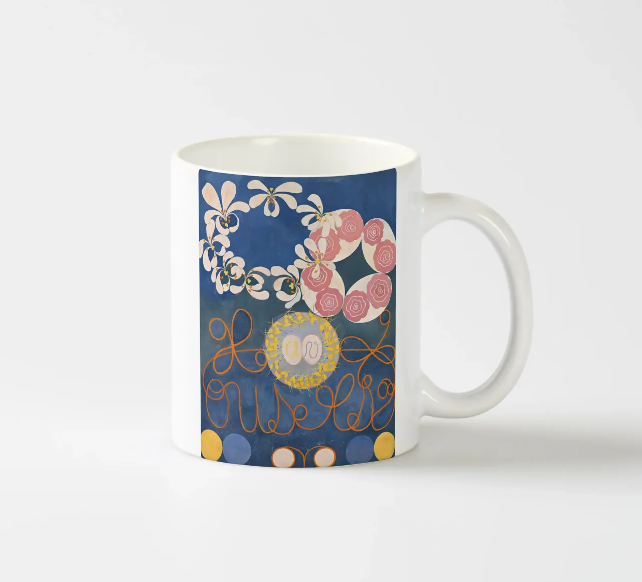 Hilma af Klint I dieci più grandi n. 1 Astratto dell'infanzia tazza in ceramica da homdeco