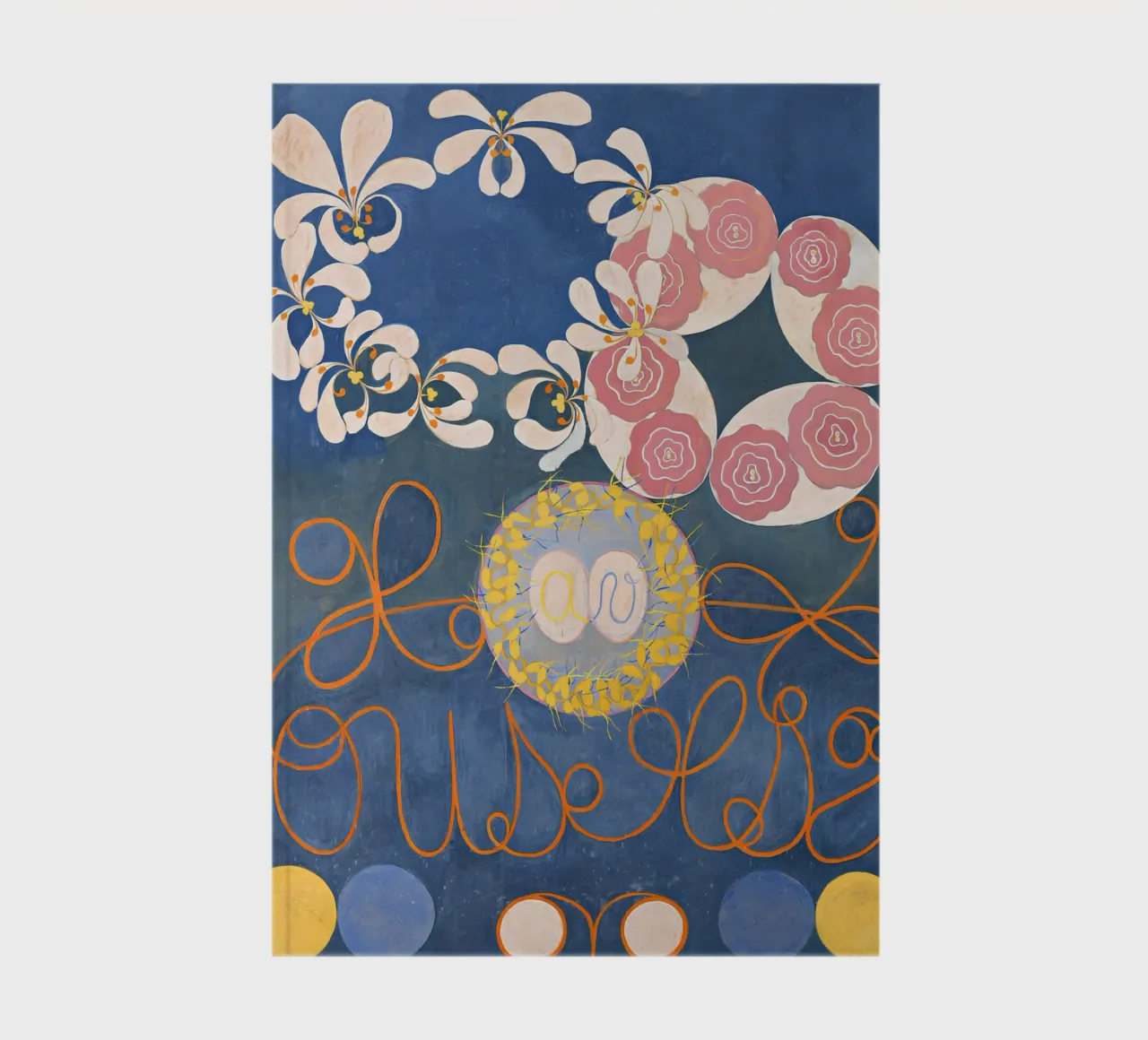 Hilma af Klint The Ten Largest No. 1 Childhood Abstract notebook by homdeco