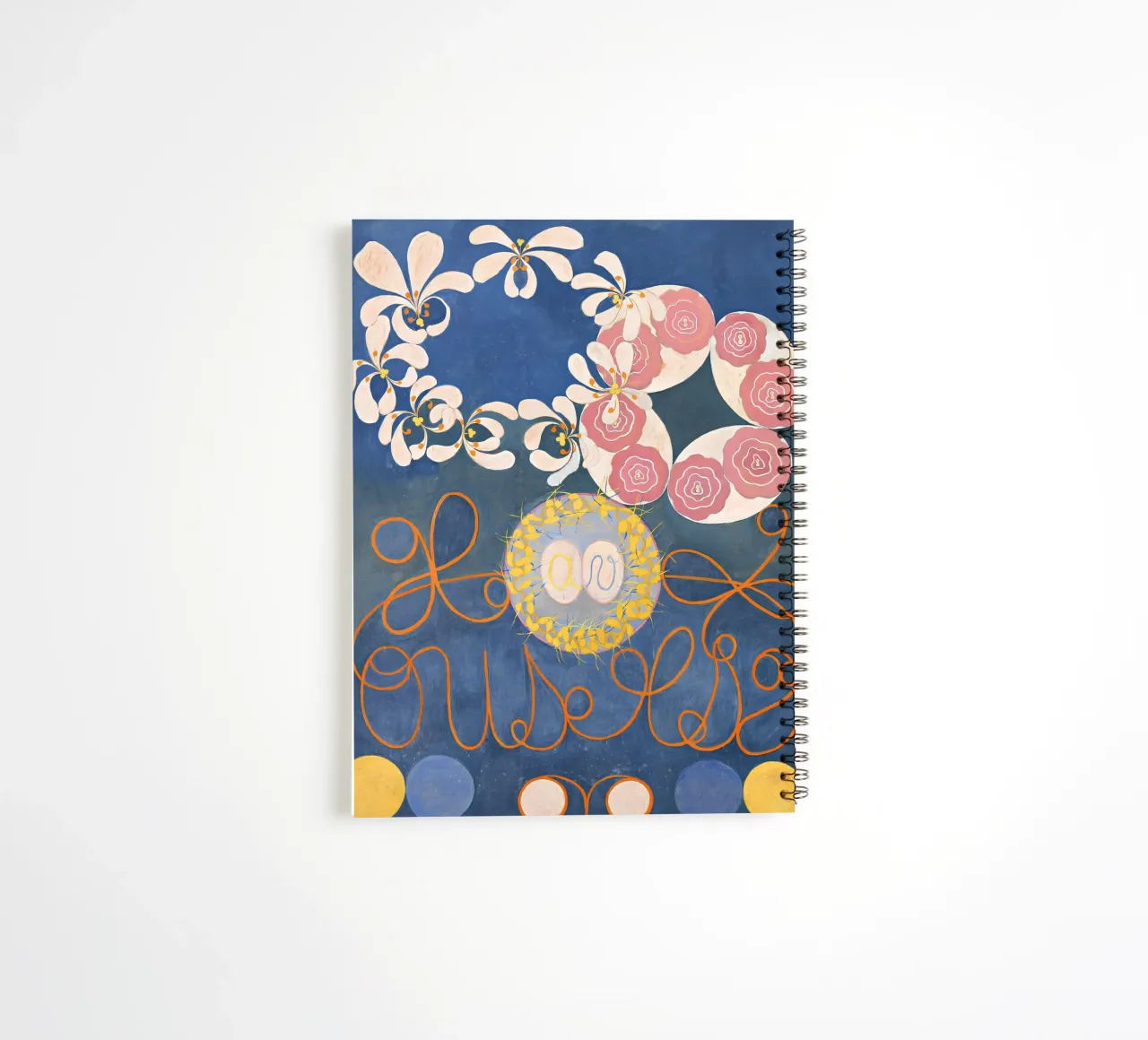Hilma af Klint The Ten Largest No. 1 Childhood Abstract spiral notebook by homdeco