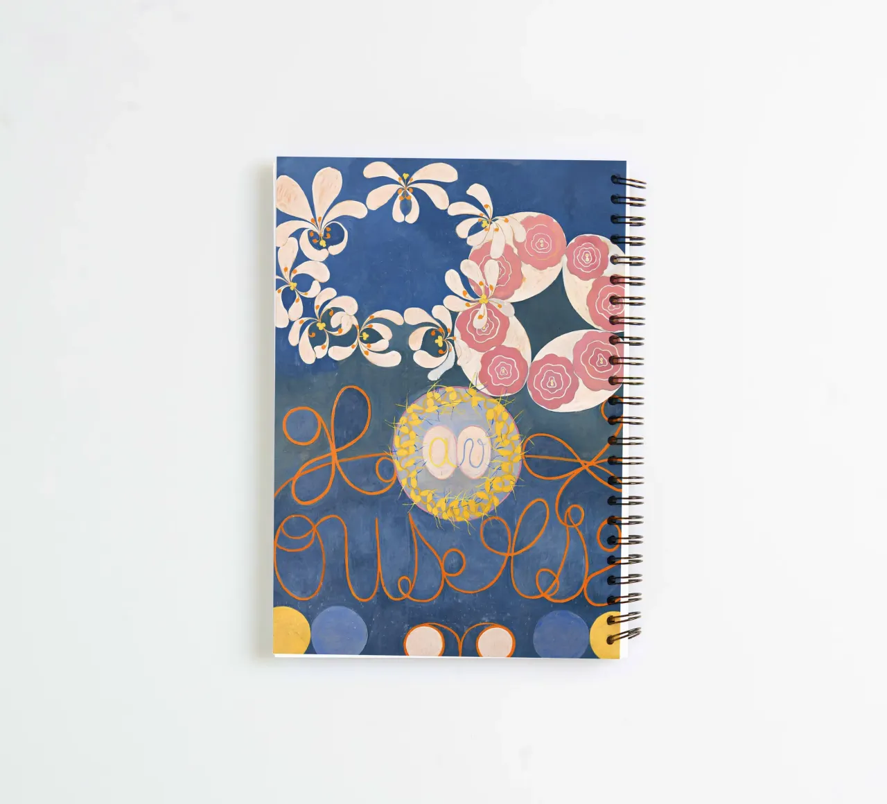 Hilma af Klint The Ten Largest No. 1 Childhood Abstract spiral notebook by homdeco
