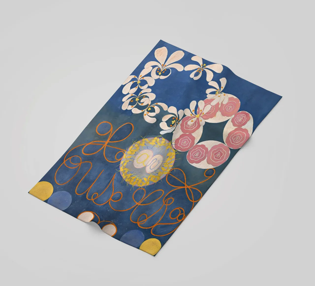 Hilma af Klint I dieci più grandi n. 1 Astratto dell'infanzia telo mare da homdeco
