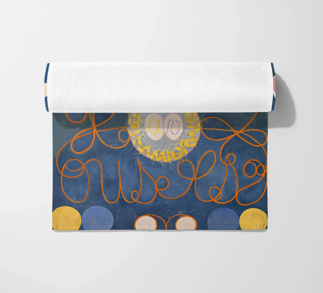 Hilma af Klint I dieci più grandi n. 1 Astratto dell'infanzia telo mare da homdeco