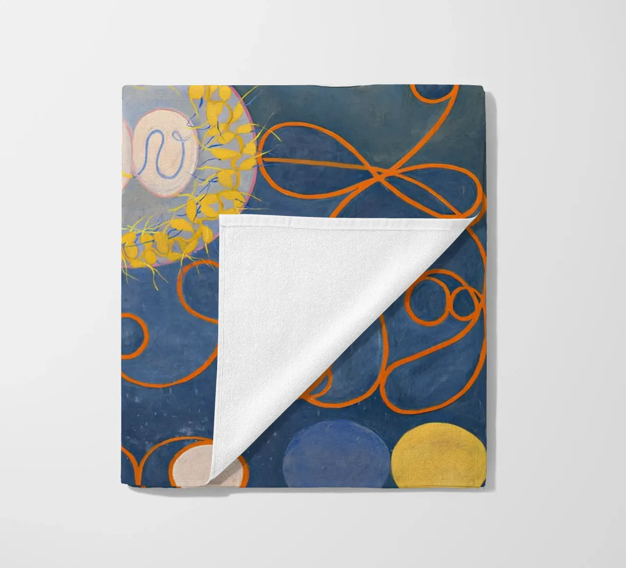 Hilma af Klint I dieci più grandi n. 1 Astratto dell'infanzia telo mare da homdeco