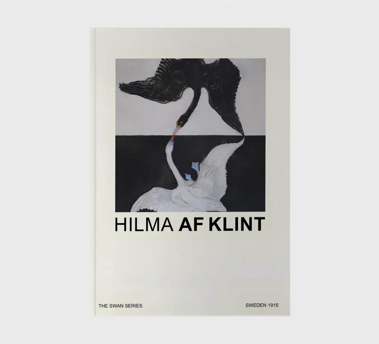 Hilma af Klint The Swan Series Abstract Dualism notebook by homdeco