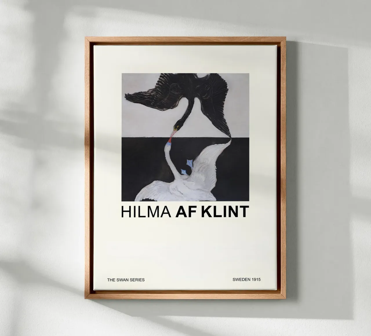 Hilma af Klint The Swan Series Abstract Dualism canvas by homdeco