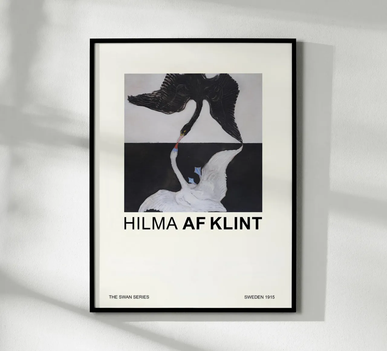 Hilma af Klint The Swan Series Abstract Dualism hahnemühle by homdeco