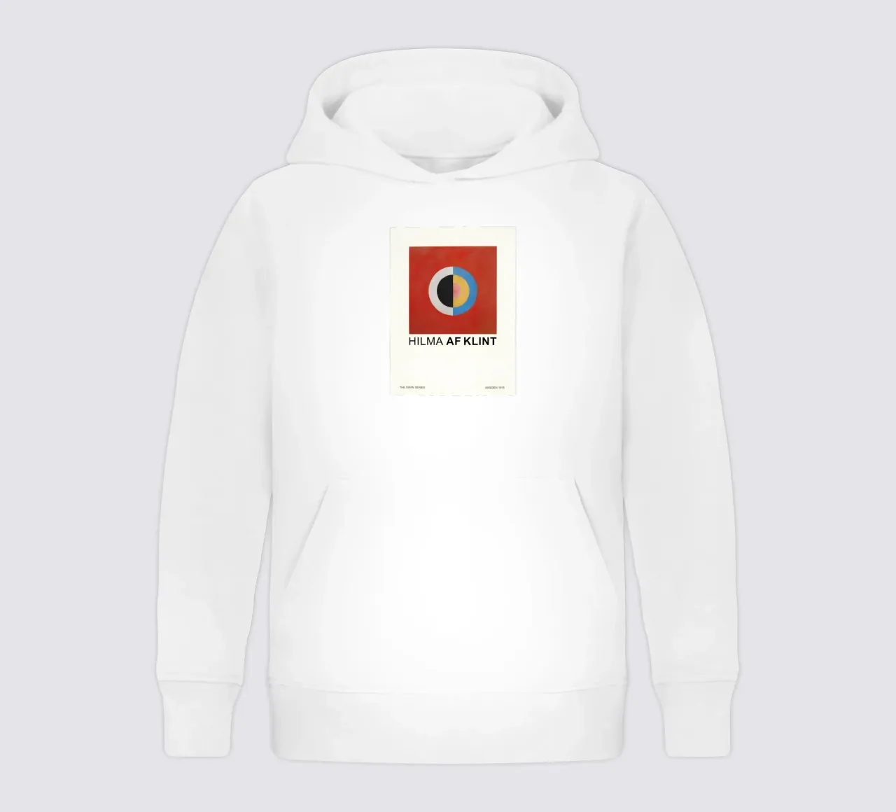 Hilma af Klint La serie del cisne Círculo abstracto sudadera con capucha para niño de homdeco