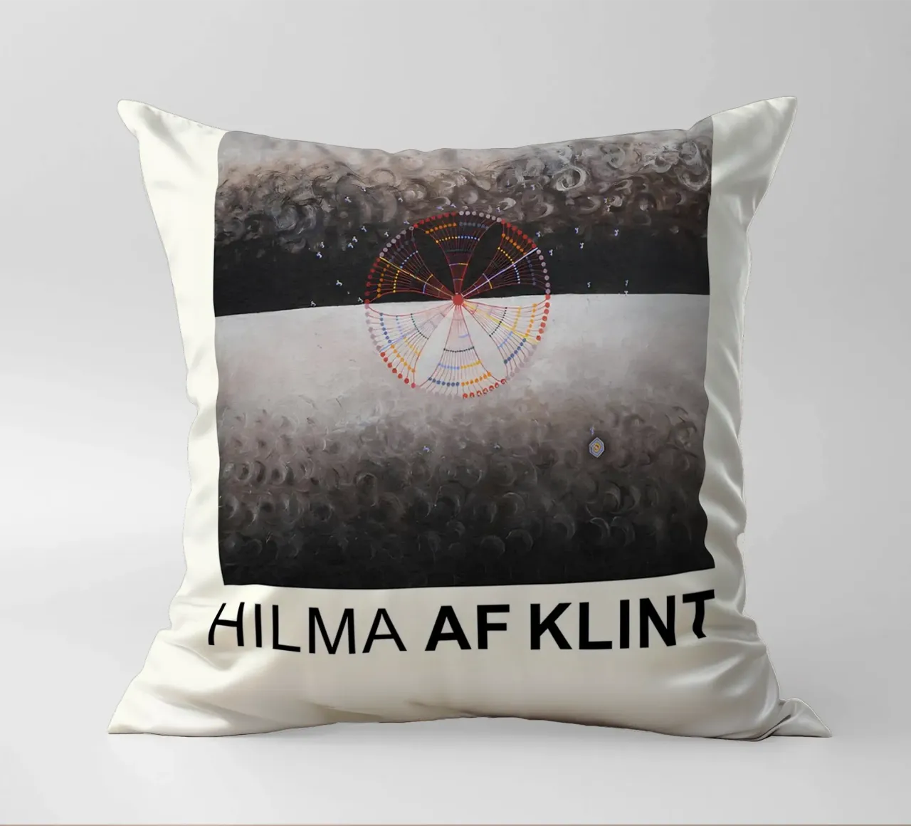 Hilma af Klint Serie del cigno Astratto cosmico 1915 cuscino da homdeco