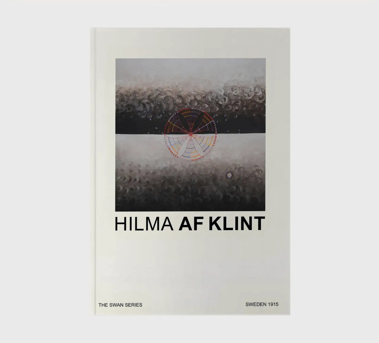 Hilma af Klint The Swan Series Cosmic Abstract 1915 notebook by homdeco