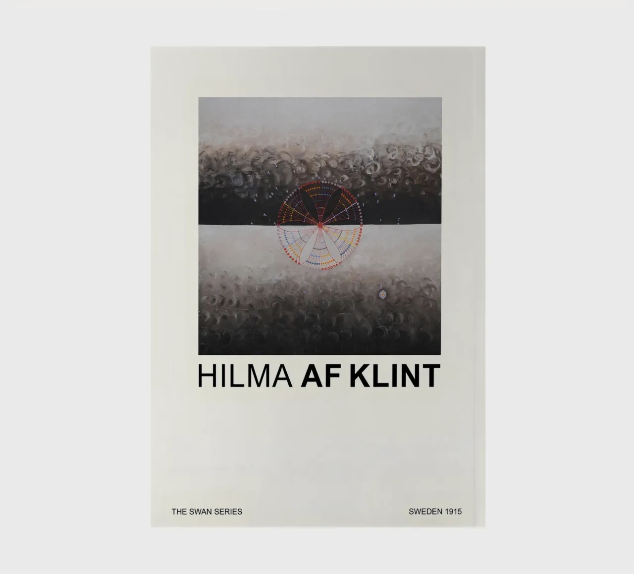 Hilma af Klint The Swan Series Cosmic Abstract 1915 notebook by homdeco