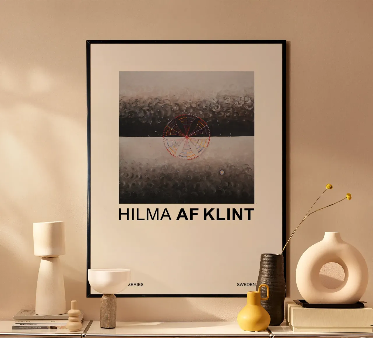 Hilma af Klint The Swan Series Cosmic Abstract 1915 hahnemühle by homdeco