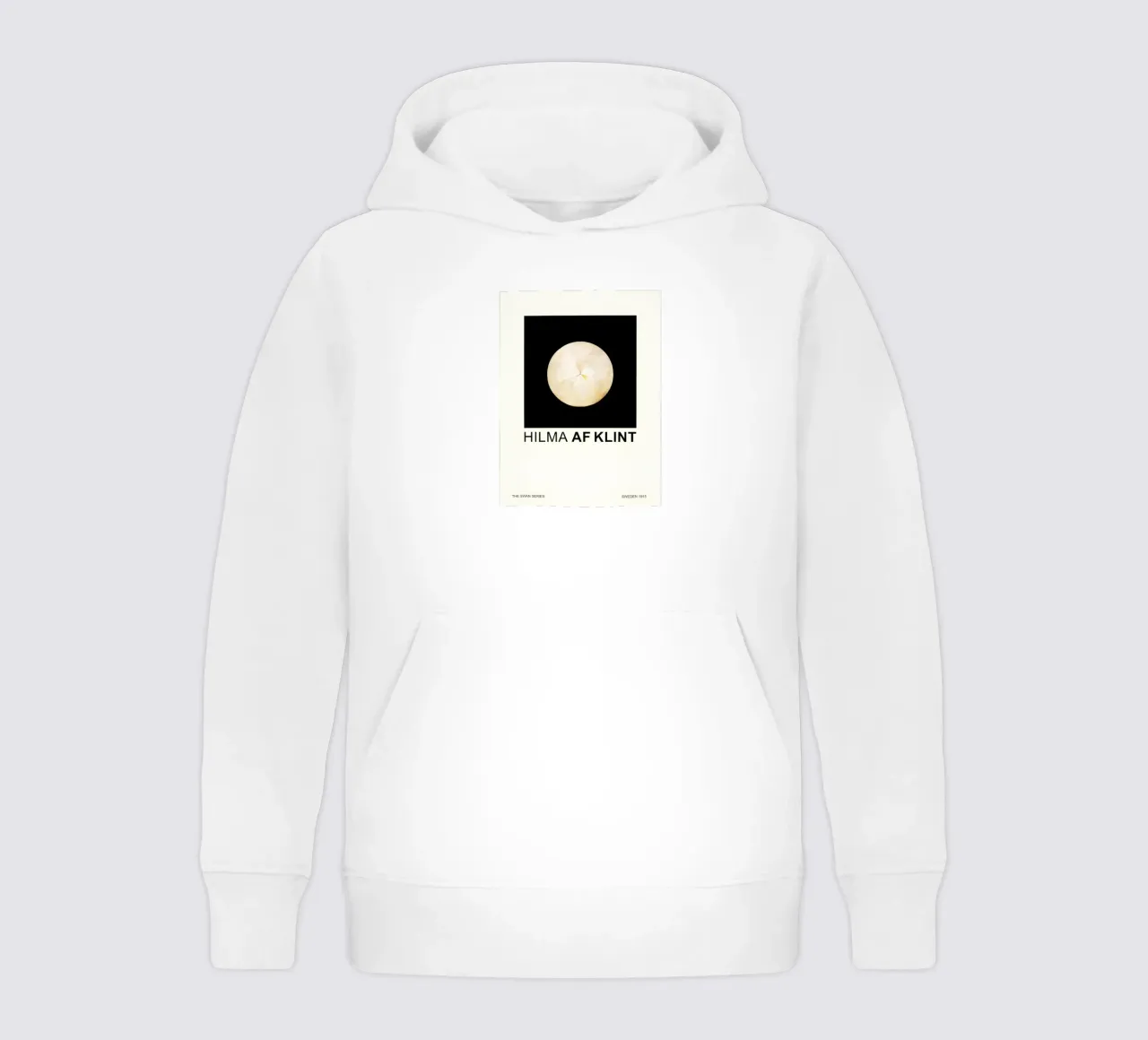 Hilma af Klint La serie del cisne Círculo cósmico sudadera con capucha para niño de homdeco