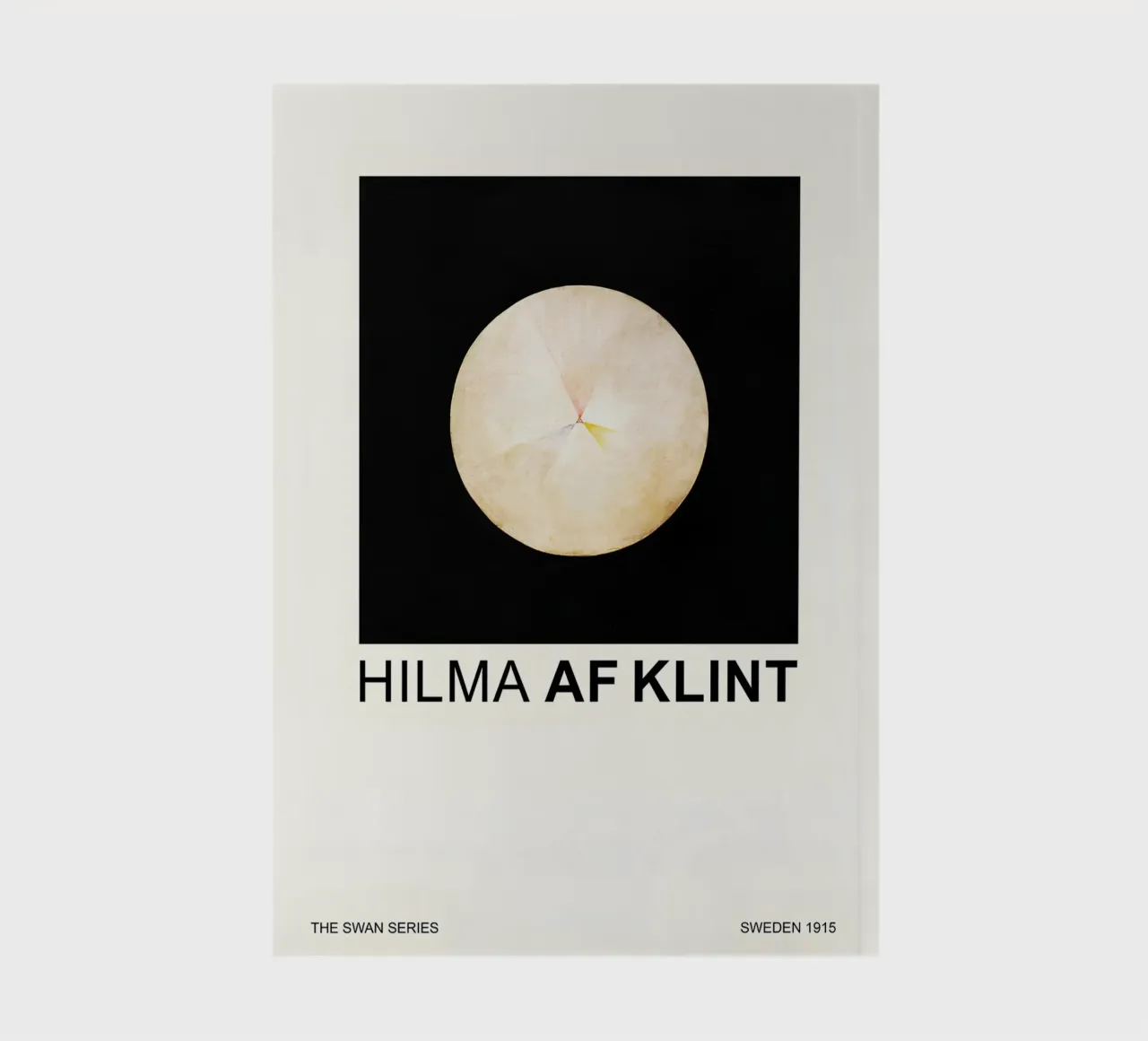 Hilma af Klint The Swan Series Cosmic Circle notebook by homdeco