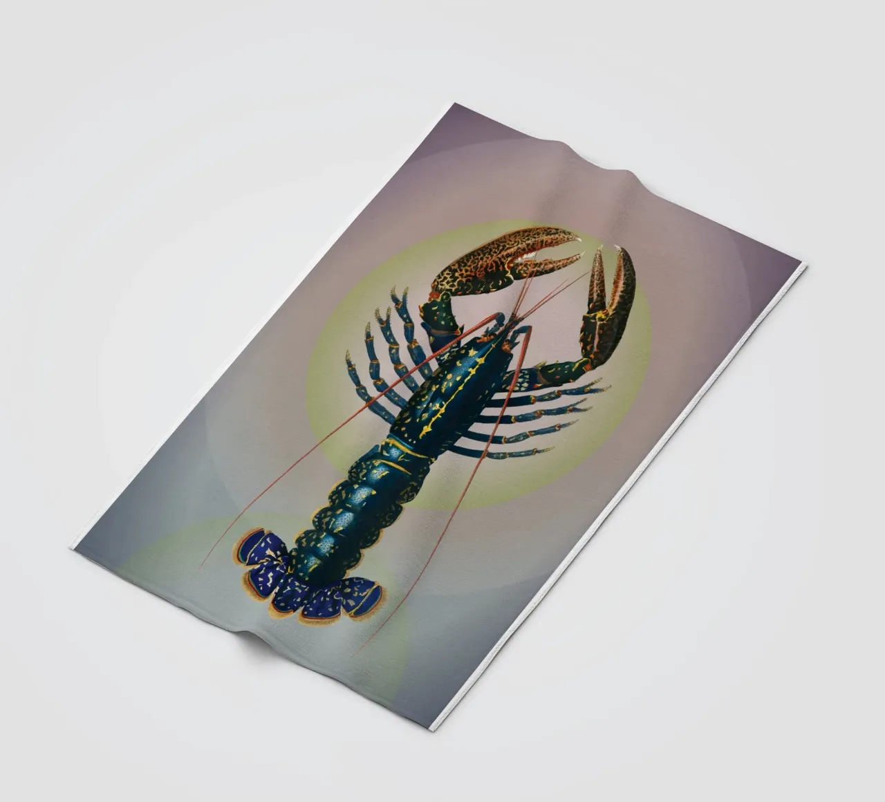 Crawfish Kaleidoscope | Press Play Art Print Remix fleece blanket by Press Play Art Prints