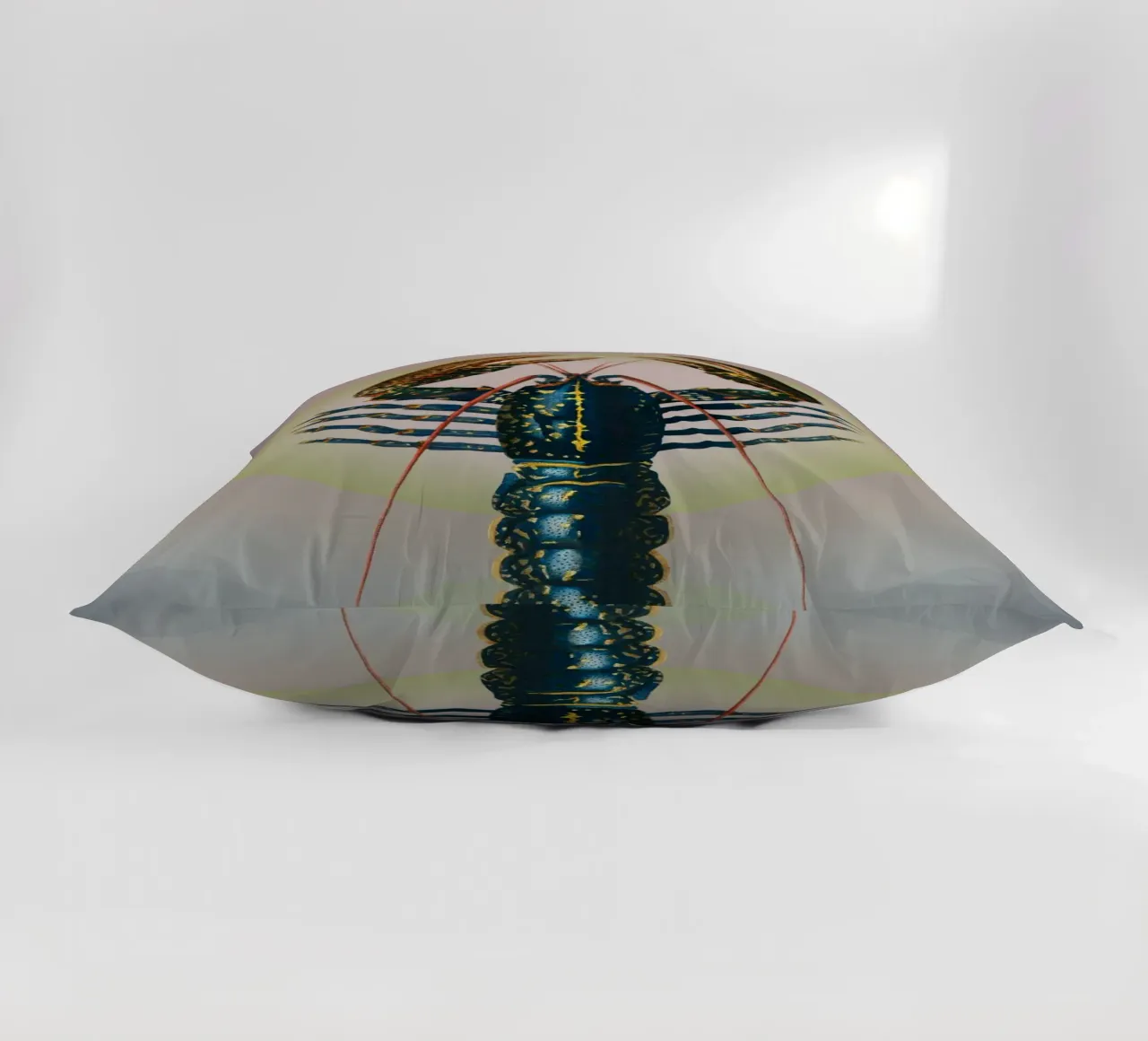 Caleidoscopio di gamberi | Stampa d'arte Remix di Press Play cuscino da Press Play Art Prints
