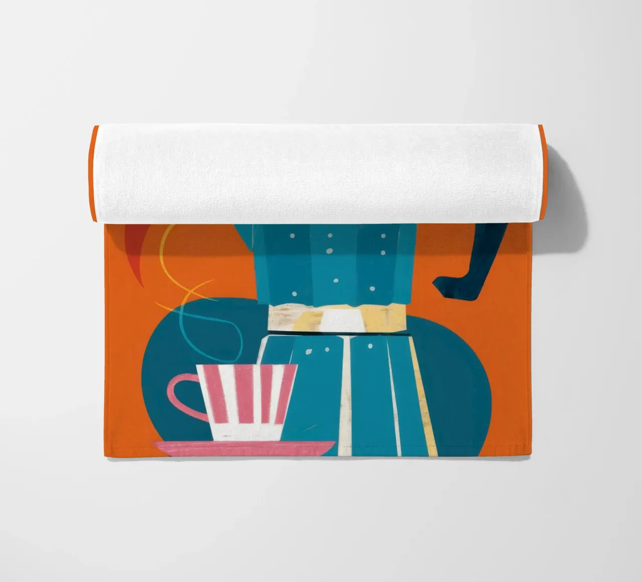 Rituale del caffè mattutino telo mare da Veil Maya
