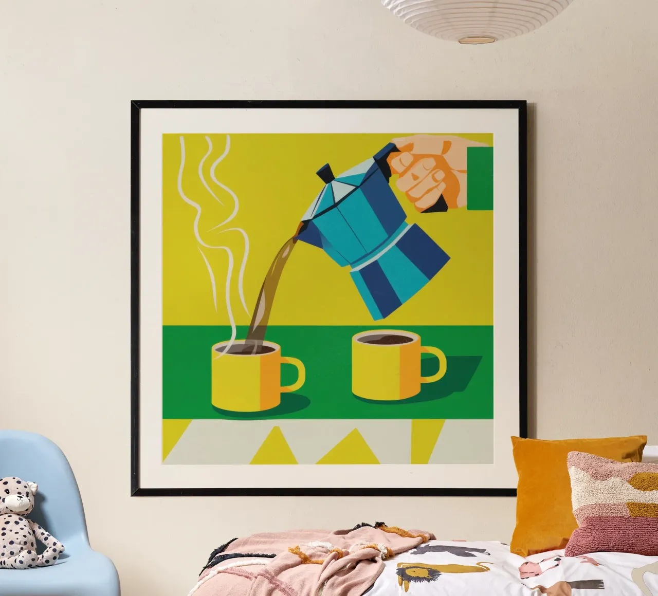 Steaming Coffee Duet hahnemühle by Veil Maya