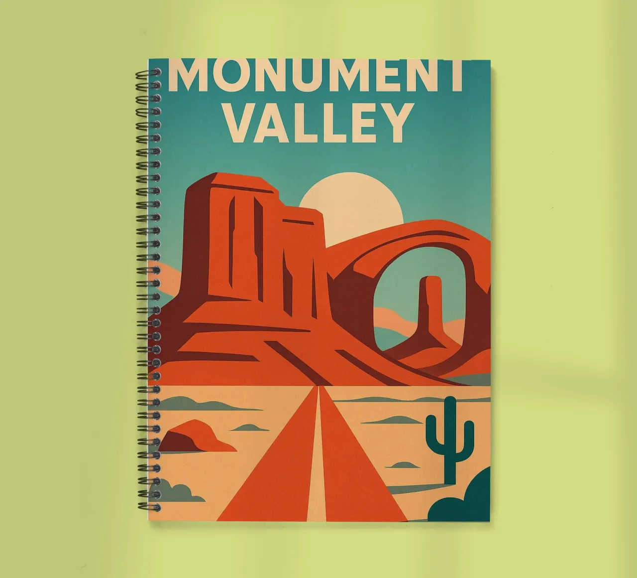 MONUMENT VALLEY - Il selvaggio West in tutto il suo splendore diario ad anelli da JETLAG | affiches voyage