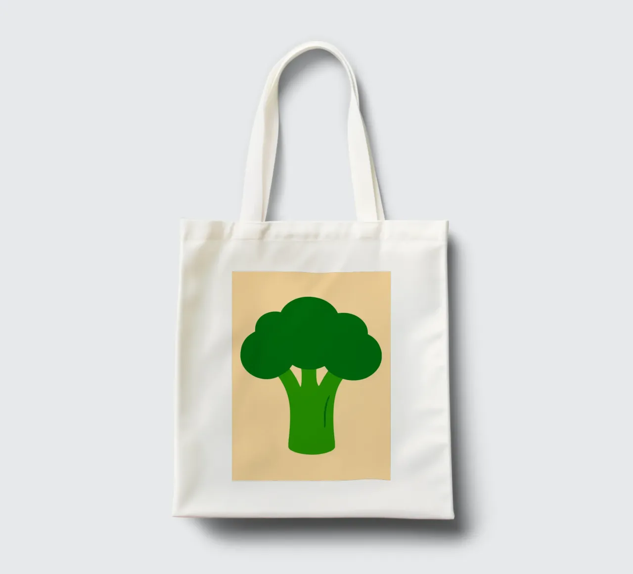 Broccoli Power borsa in juta da KidzStudio