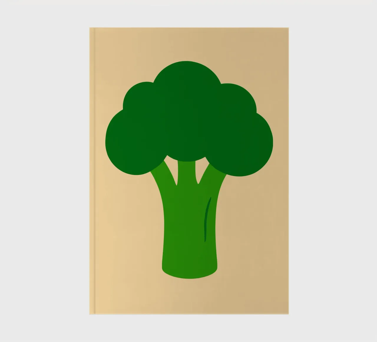 Broccoli Power notebook by KidzStudio