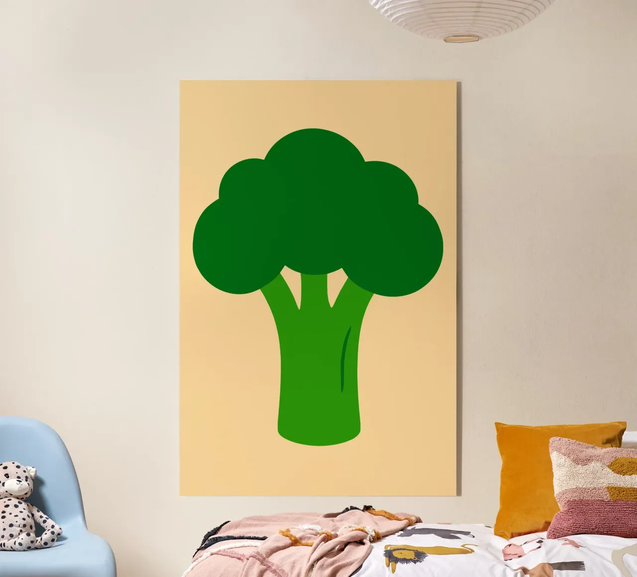 Broccoli Power plexiglass da KidzStudio