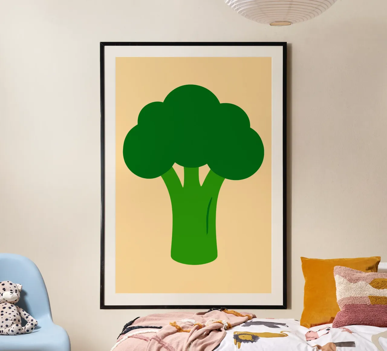 Broccoli Power carta hahnemühle da KidzStudio