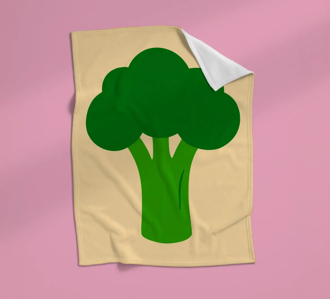 Broccoli Power coperta in pile da KidzStudio