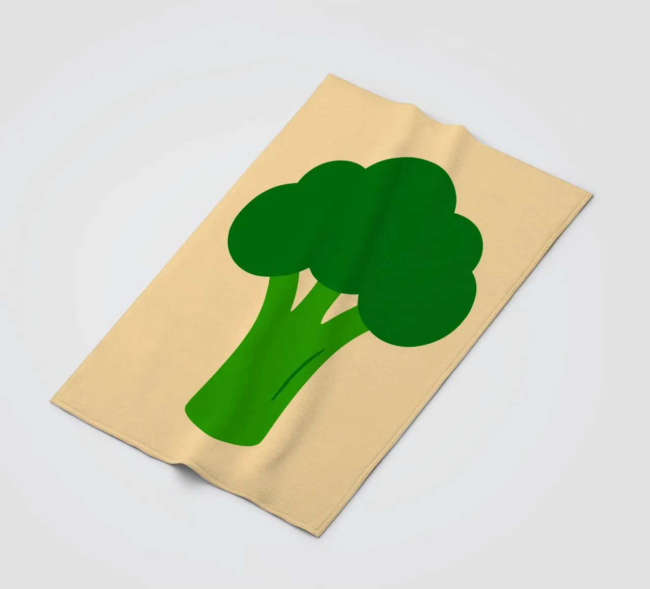Broccoli Power coperta in pile da KidzStudio