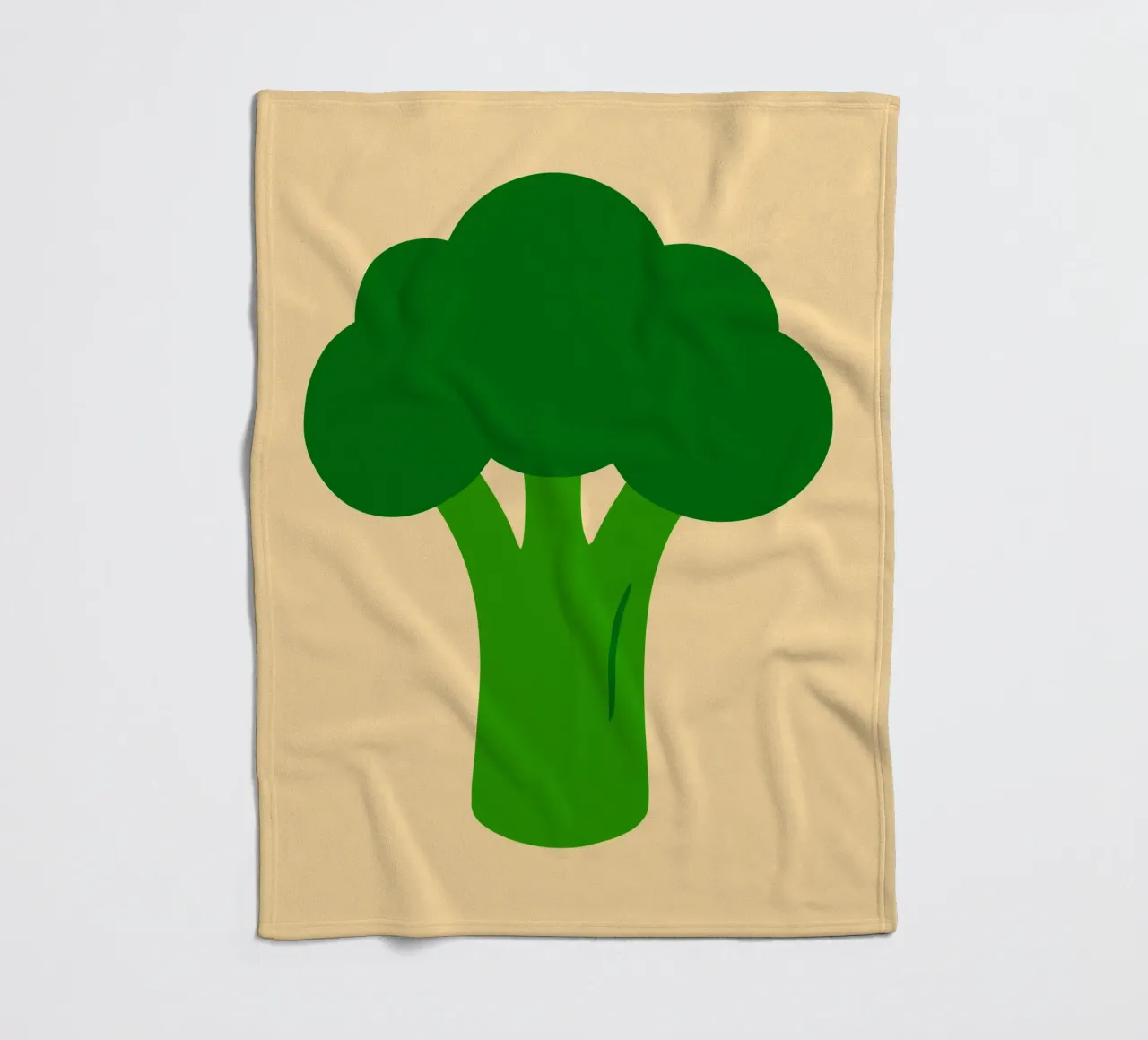 Broccoli Power coperta in pile da KidzStudio