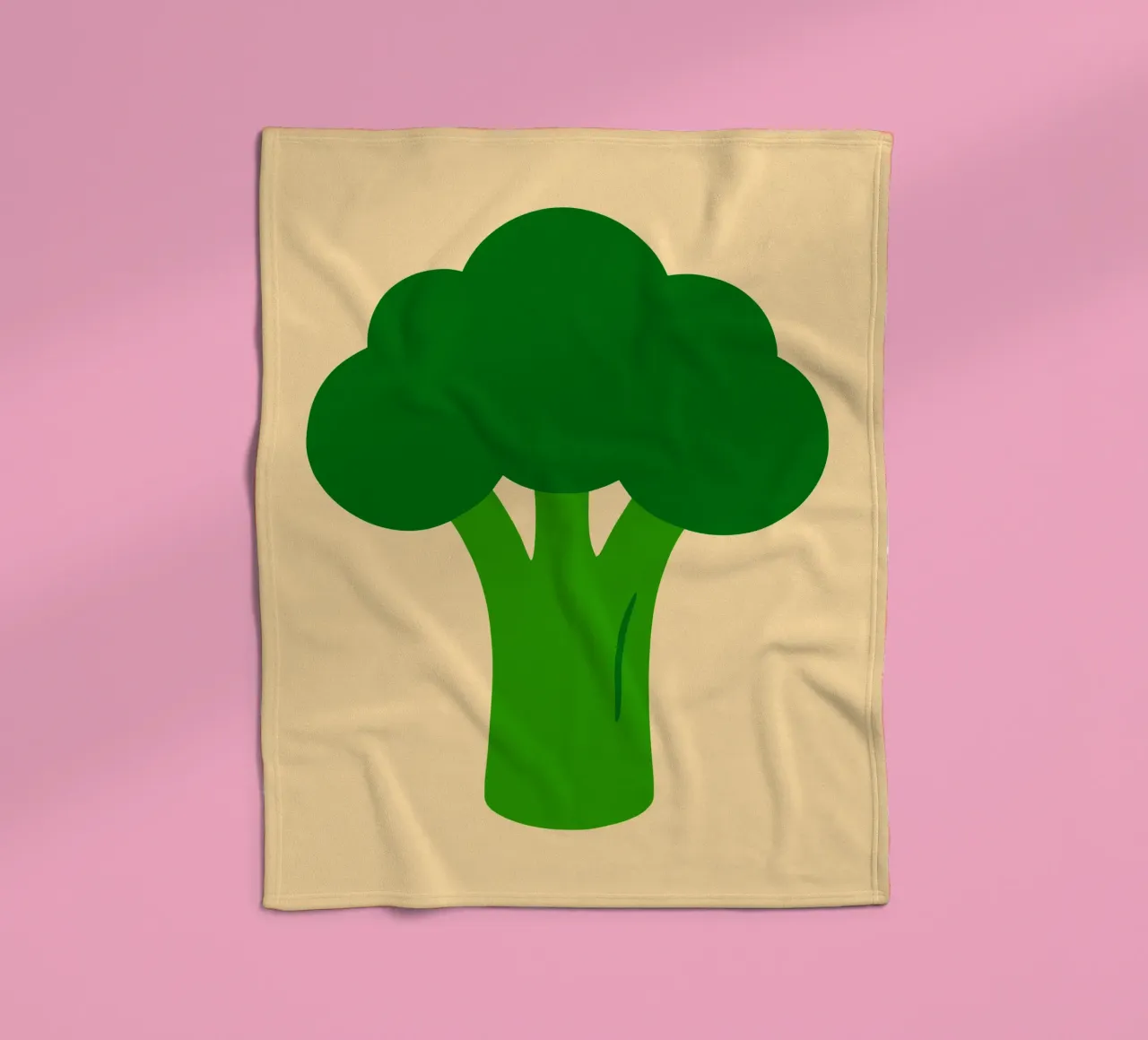 Broccoli Power coperta in pile da KidzStudio