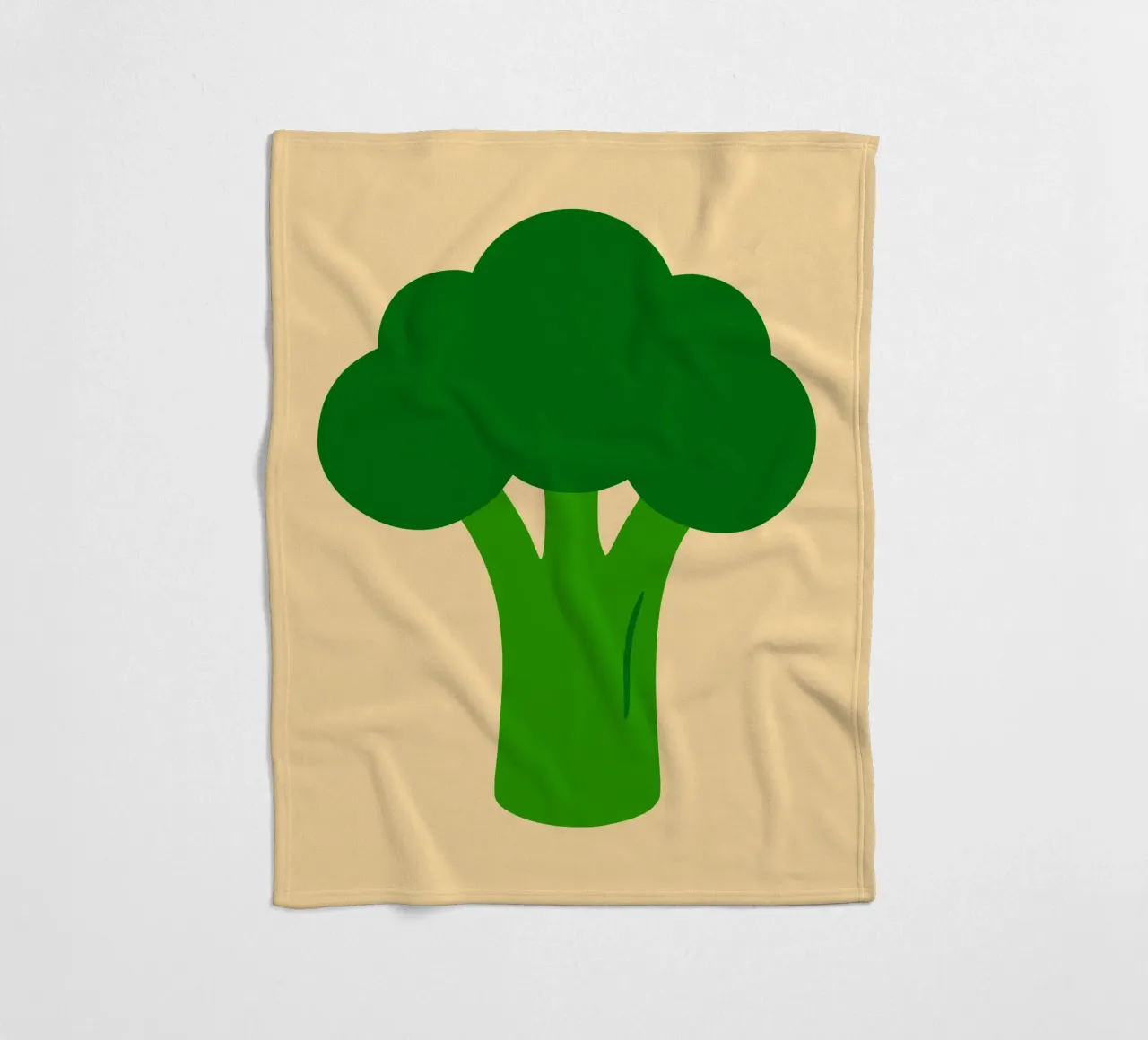 Broccoli Power coperta in pile da KidzStudio