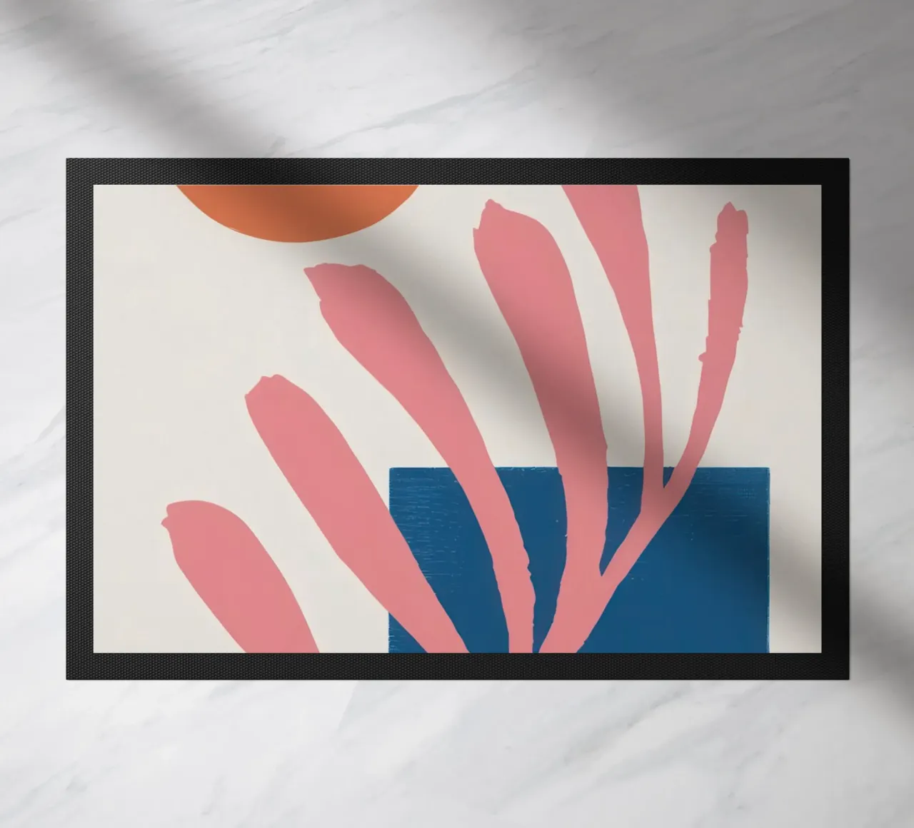 Forma botanica minimalista zerbino da Veil Maya