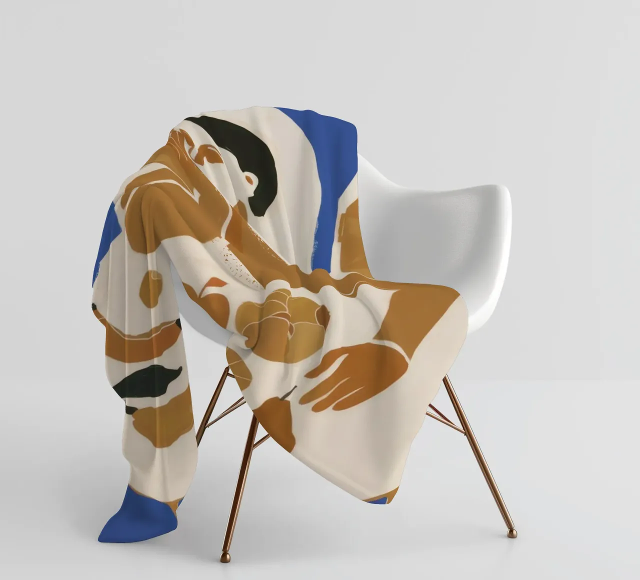 Condivisore di pane contemplativo coperta in pile da Veil Maya