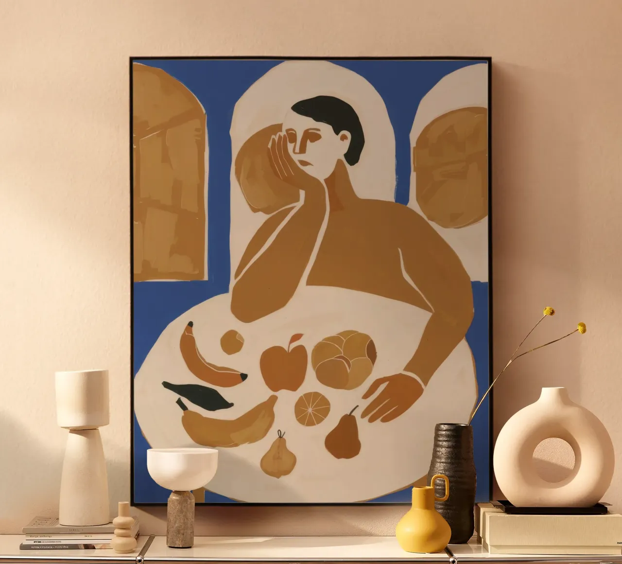 Contemplative Bread Sharer forex plate by Veil Maya
