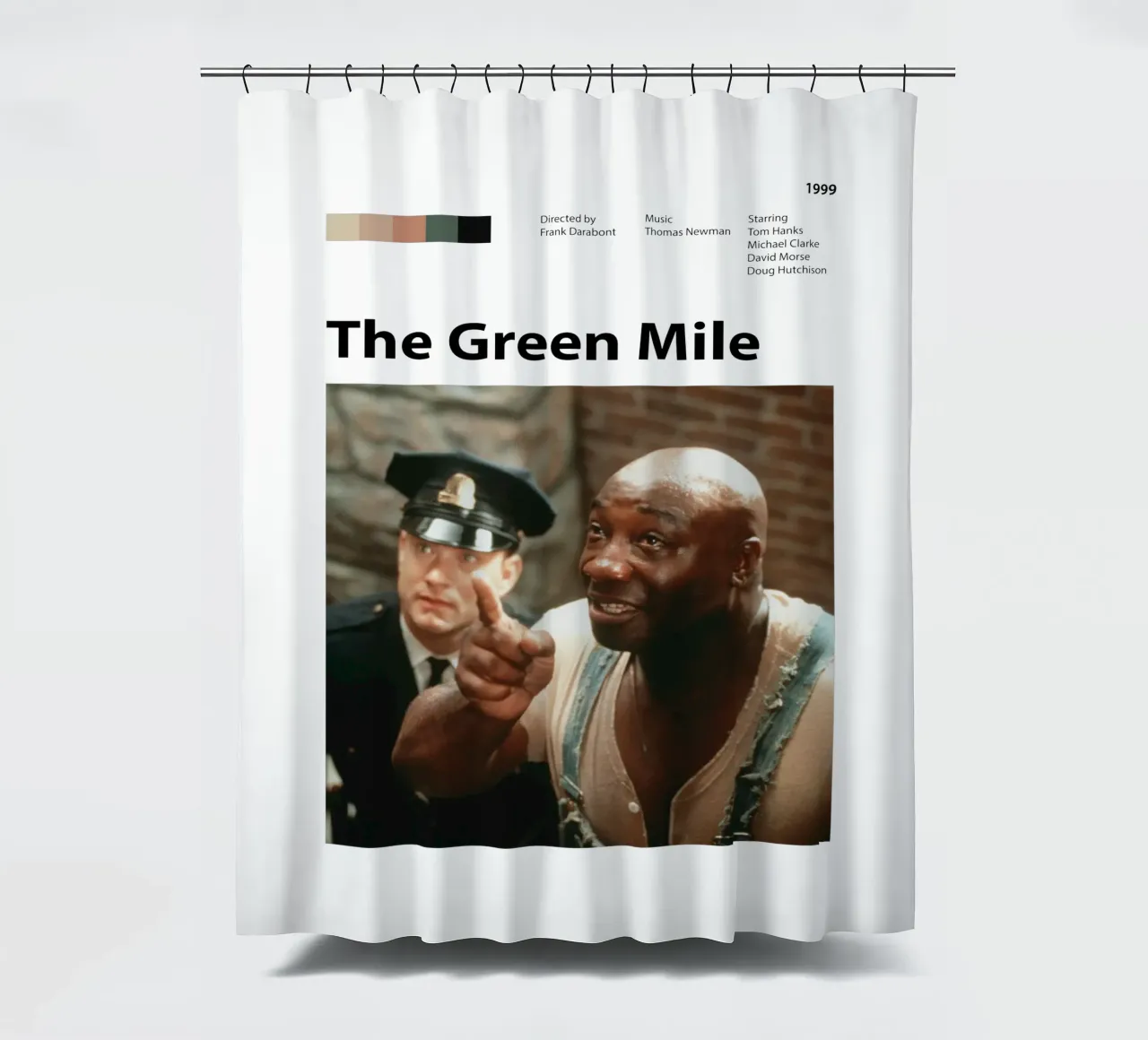 The Green Mile shower curtain by 🎞 The Movie Wall