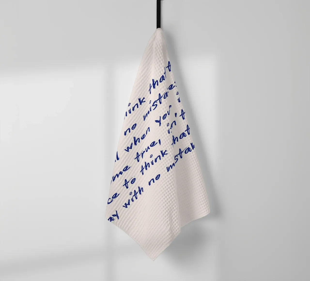 Domani: A New Day - Poster con citazioni ottimistiche canovaccio da cucina da vintagepod
