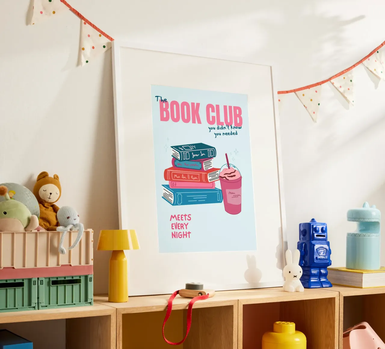 "Poster "Il club del libro di cui non sapevi di aver bisogno poster da vintagepod