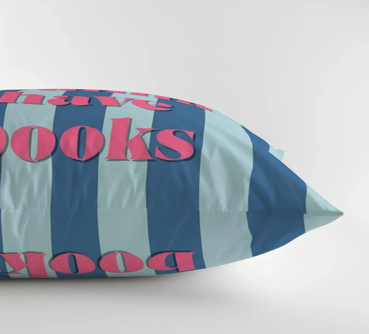 "Poster pop art "Le ragazze vogliono solo avere libri cuscino da vintagepod