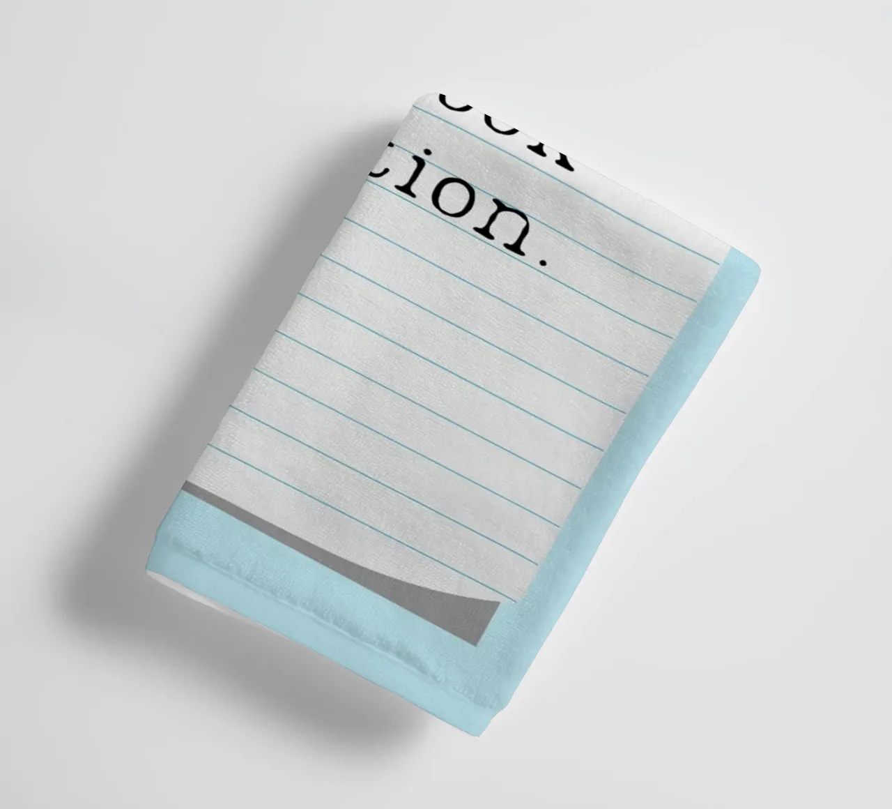 "Support My Book Addiction" Humorous Reader Poster towel by vintagepod