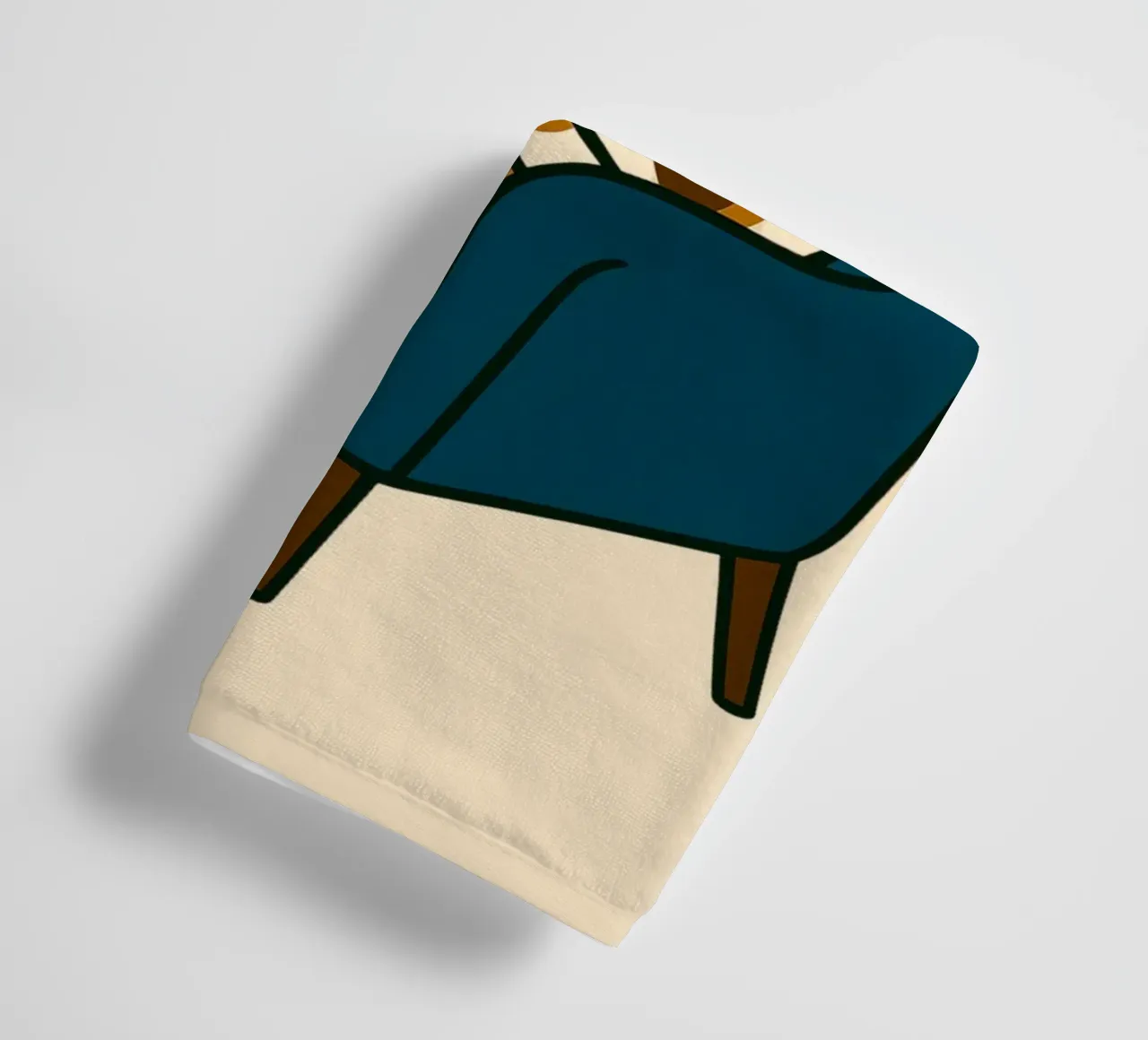 "Juste un chapitre de plus" Lecture de l'art canin serviette de bain de vintagepod