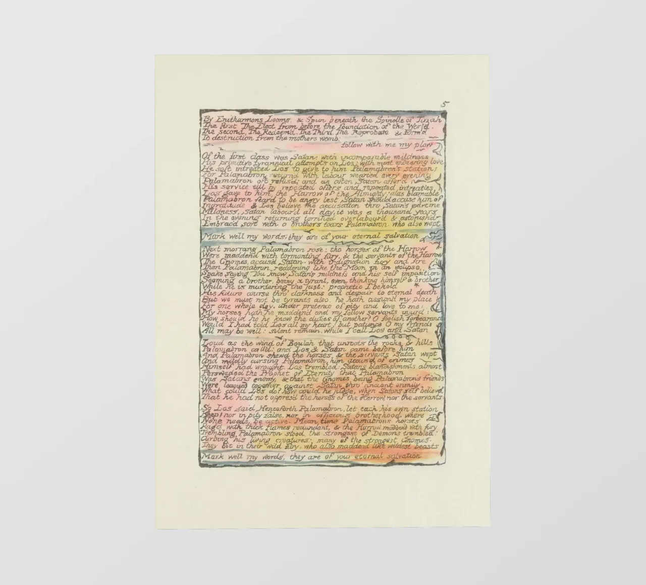 Antique Grimoire Page with "Eternal Salvation" Text photo wallpaper by vintagepod