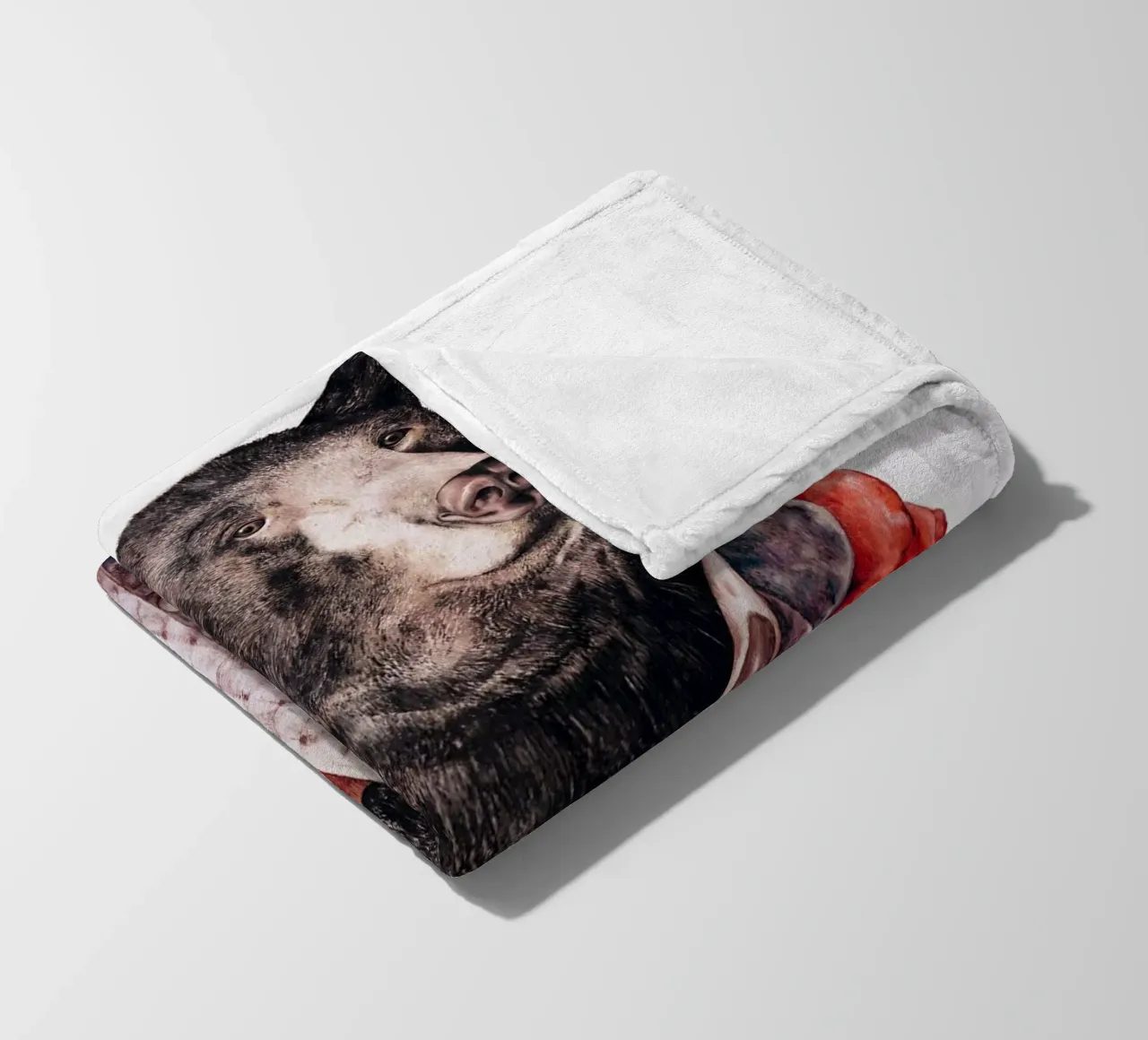 Orso nero coperta in pile da Animal Crew