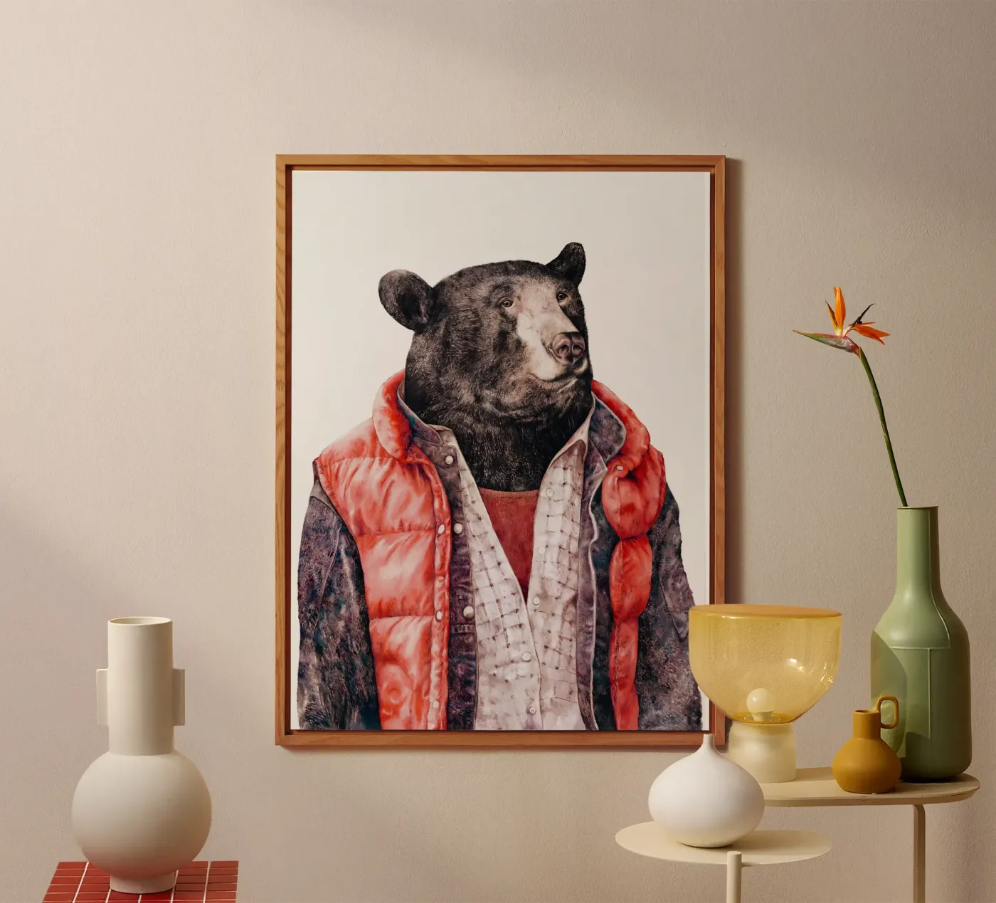 Black Bear forex plate by Animal Crew