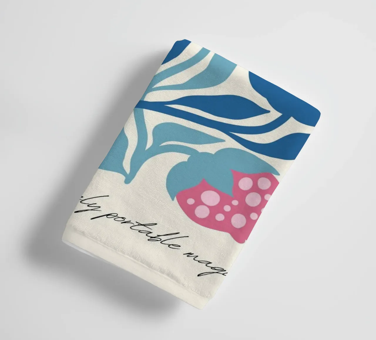 Stephen King "Magia portatile" Art Nouveau Floreale asciugamano da bagno da vintagepod