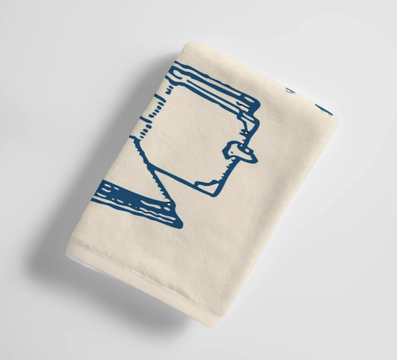 "The Book Was Better" - Literary Statement Art Print towel by vintagepod