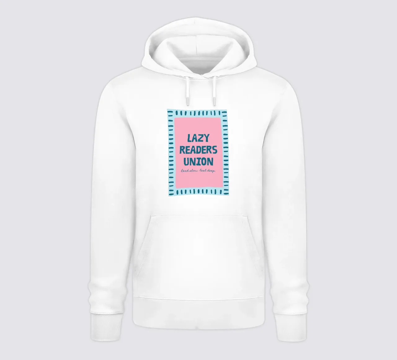 Lazy Readers Union - Read Slow. Feel Deep. Poster hoodie by vintagepod