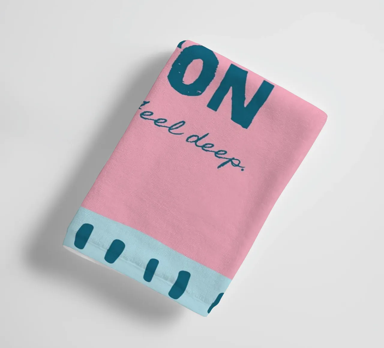 Lazy Readers Union - Read Slow. Feel Deep. Poster towel by vintagepod